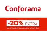 20% EXTRA en Conforama: Muebles, colchones y más