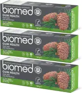 3x 100gr Pasta de dientes 98% natural Biomed Gum Health