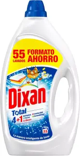Detergente Dixan Gel Total  55 lavados