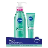 Pack NIVEA  Derma Skin: Gel exfoliante facial y gel limpiador facial