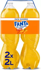 2x 2 Fanta Naranja 2L