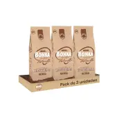 3x Bonka Café en Grano Natural 1kg