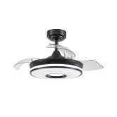 Ventilador con luz LED 3 aspas