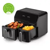 Freidora de aire doble cubeta 5.5L + 3.5L Storm