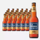 24x La Sagra Cerveza 0.0% Tostada Botella 33 cl
