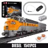 Bloques de construcción Locomotora USA EMD F7 WP 1541pcs
