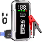 Arrancador de Batería 4000A 12V 16800mAh para 10L Arrancador de Batería 4000A 12V 16800mAh para 10L
