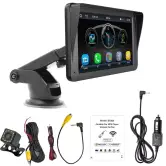 Pantalla 7" + Carplay + Android Auto + Cámara LED