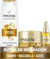 Pack Pantene Pro-V rutina de reparación Keratina