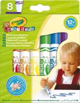 Set de 8 rotuladores lavables Crayola para niños