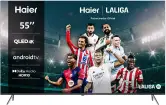 Smartv Haier QLED 4K UHD H55K705UG 55"