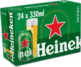 Heineken Cerveza Lager, 24 x 330ml Heineken Cerveza Lager, 24 x 330ml