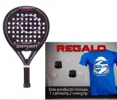 Pala Orygen Carbon Junior + regalos