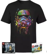 Pack Star Wars: Camiseta Star Wars + 2 Minifiguras LEGO Star Wars
