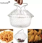 Cesta plegable para freidora