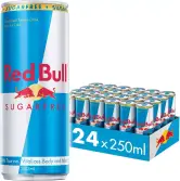 48 Latas de Red Bull Sin Azúcar Sugarfree