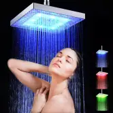 Cabezal de ducha con iluminación LED