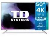 Smart TV 50" TD Systems K50DLJ12US