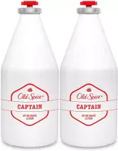 2x100ml Old Spice Captain Loción Aftershave 2x100ml Old Spice Captain Loción Aftershave