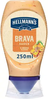 Pack de 8 Hellmann's Salsa Brava Bocabajo