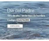 19% de dto. en la ropa de hombre C&A