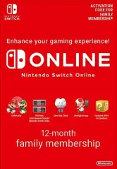 Nintendo Switch Online Suscripción Familiar