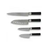 Set de 4 cuchillos profesionales Santoku Set de 4 cuchillos profesionales Santoku