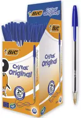 50x Bolígrafos BIC Cristal Azul
