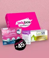 Caja de muestras con productos exclusivos para la mujer de +45