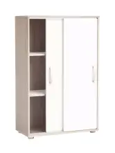 Armario auxiliar 2 puertas correderas 68x33x106 cm