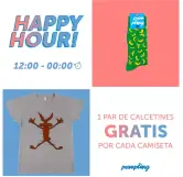 Camiseta Friki + calcetines de regalo