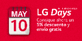5% Dto. en los LG Days + envío gratis 
