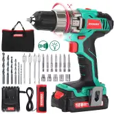 Taladro Atornillador con batería 18V Hychika