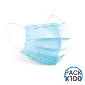 100x Mascarillas higiénicas (envío gratis)