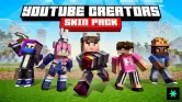 Paquete de diseños Minecraft de creadores de YouTube