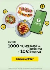 10€ Dto. en tu próxima reserva desde la App TheFork (ElTenedor)