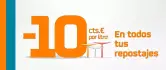 10cts.€/litro de descuento con Waylet