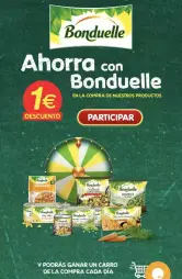 Ahorra con Bonduelle en la compra de sus productos (Reembolso)