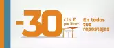 Ahora 30cts.€/l en todos tus repostajes con Waylet