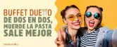 Buffet Duetto en Muerde la Pasta
