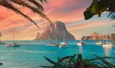 Vuelos directos ida y vuelta a Ibiza en verano