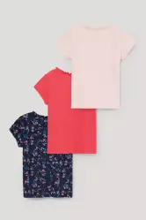 Pack de 3 camisetas de manga corta