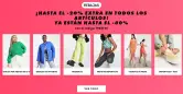 Hasta 80% Dto. + 20% EXTRA en Asos