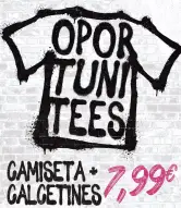 Camiseta (+25 diseños diferentes) + Calcetines (a elegir)