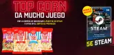 5€ Steam por la compra de 2 Bolsas de palomitas