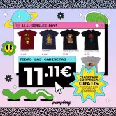 Camiseta (a elegir entre TODAS) + Calcetines GRATIS