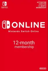 Suscripción 12 Meses Nintendo Switch Online