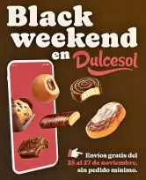 Envío gratis sin pedido mínimo en Dulcesol
