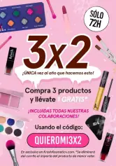 3X2 en Krash Kosmetics