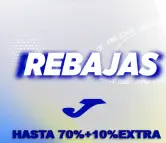 REBAJAS hasta 70% + 10% EXTRA en Joma REBAJAS hasta 70% + 10% EXTRA en Joma